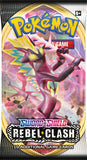 POKÉMON TCG Sword and Shield Rebel Clash Booster Pack - Single Pack | Random Artwork